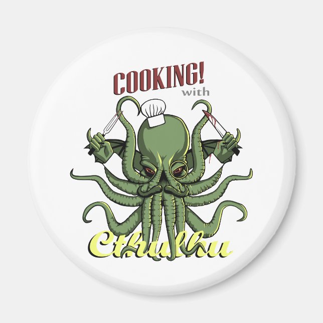 Kokning med Cthulhu Magnet (Framsidan)