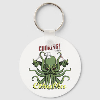 Kokning med Cthulhu Nyckelring