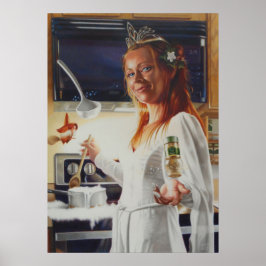 "Kokning med magiska" Poster