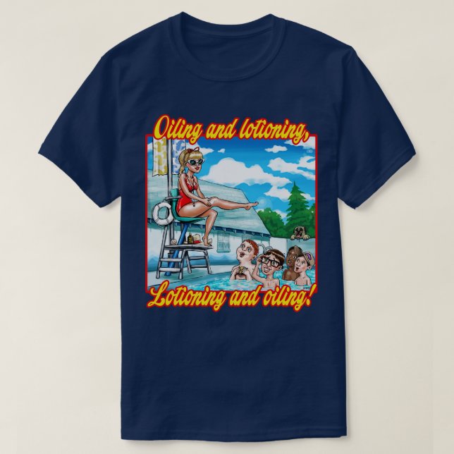 Kokning och placering av text t shirt (Design framsida)