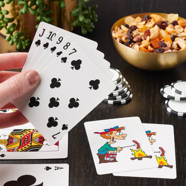 Kokning på en Campfire Casinokort (Skapare uppladdad)