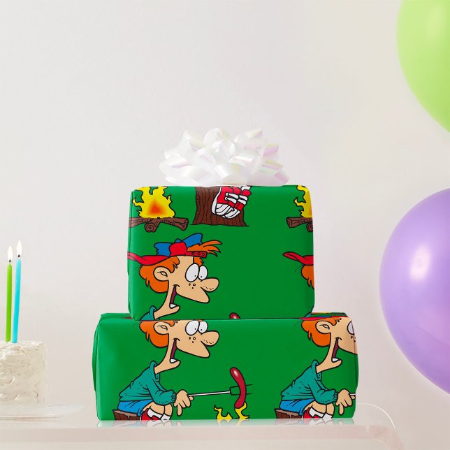 Kokning på en Campfire Presentpapper (Skapare uppladdad)