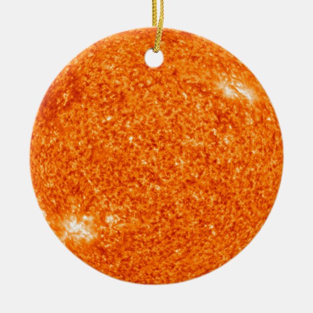 Kokningen Sol Julgransprydnad Keramik (Framsidan)