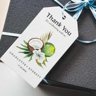 Koknötslockets Tack-favoritpåse Presentetikett