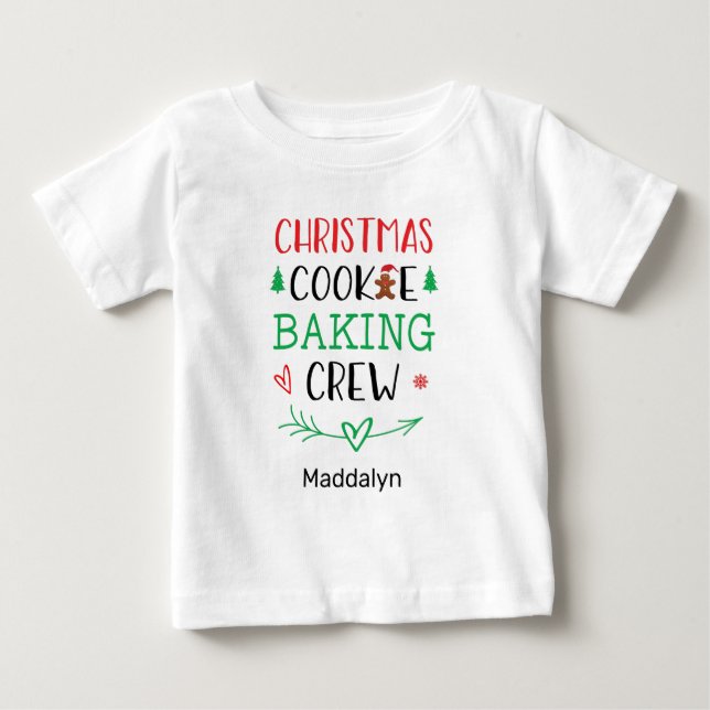 Koknycker för besättningsfamiljen Child Namn T Shirt (Framsida)