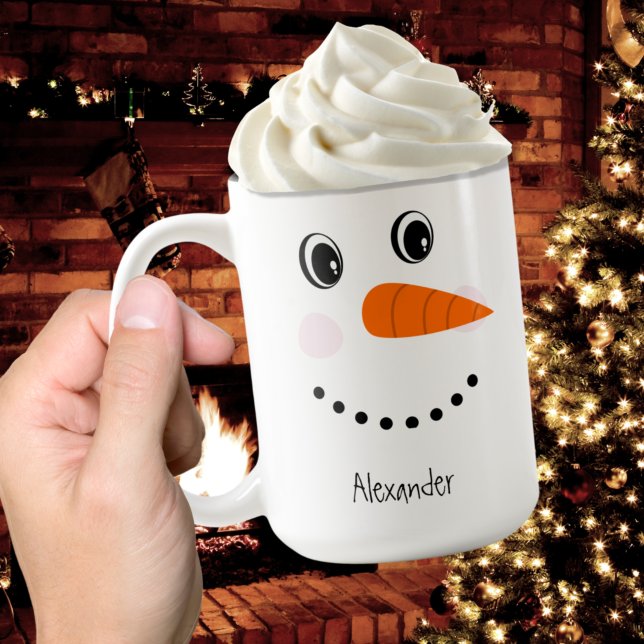 Koko 2-till-Hett för den ädla julen i Lycklig Ansi Kaffemugg (Skapare uppladdad)
