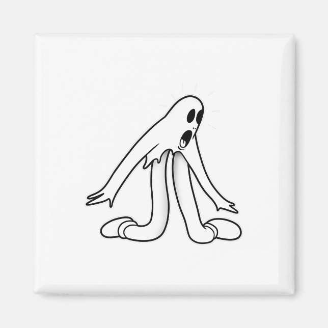 Koko, Clown Ghost Dancing Split Magnet (Framsidan)