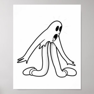 Koko, Clown Ghost Dancing Split Poster