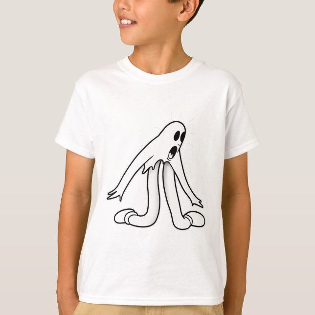 Koko, Clown Ghost Dancing Split T Shirt (Framsida)