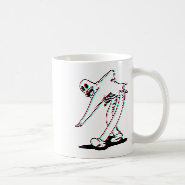 Koko Clown Ghost Glitch Dancing Kaffemugg (Höger)