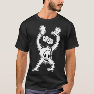 Koko Clown Ghost Lucky Dice Handstand Gothic C T Shirt