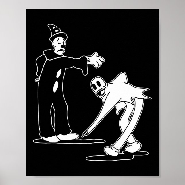 Koko Clown Ghost Magic Dance Poster (Framsidan)