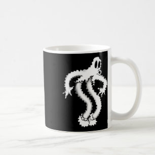 Koko Clown Ghost Shaky Spooky Blackwork Kaffemugg