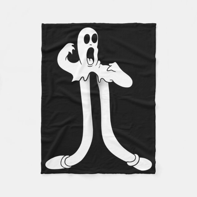 Koko Clown Ghost Splits Blackwork Fleecefilt (Framsidan)