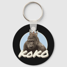 Koko Gorilla Wearing Krona