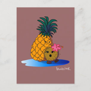 Koko- och Badapple-vykort Vykort