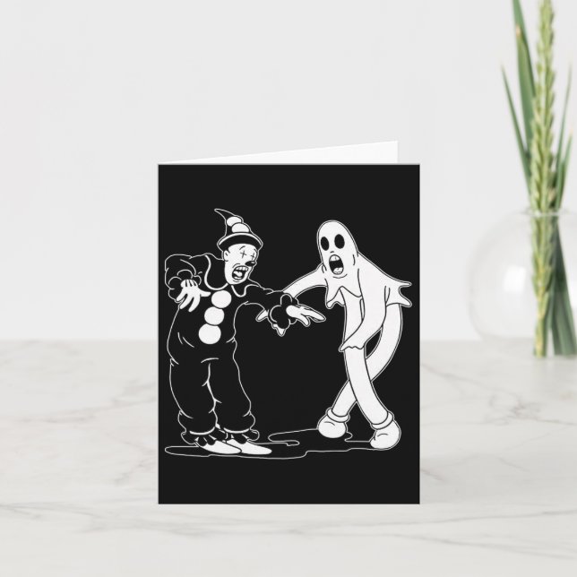 Koko the Clown and Ghost Dancing Kort (Framsida)