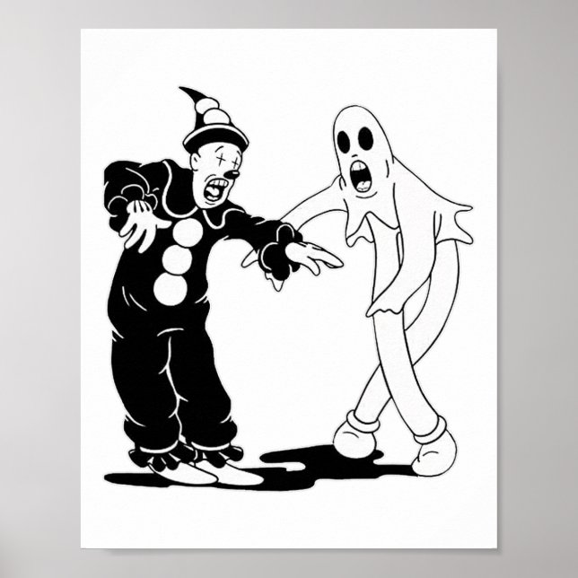 Koko the Clown and Ghost Dancing Poster (Framsidan)