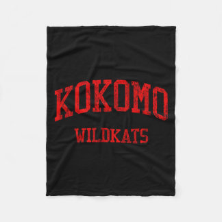 Kokomo high school hs kokomo i vintage sport  fleecefilt