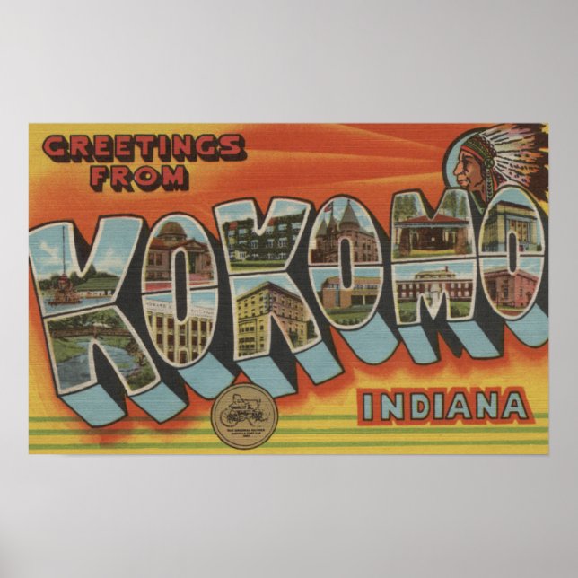 Kokomo, Indiana - Stora Brev Scenes Poster (Framsidan)