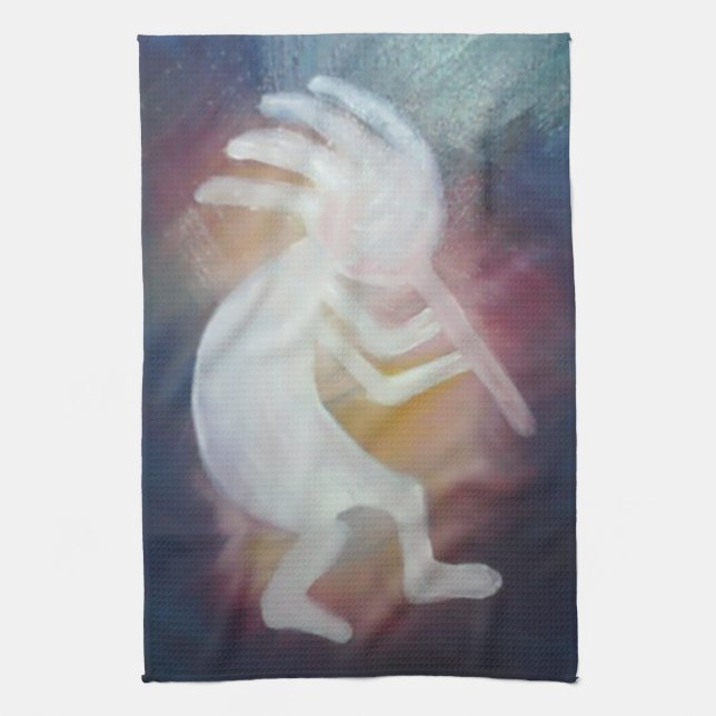 Kokopeli Dish Towel Kökshandduk (Vertikal)