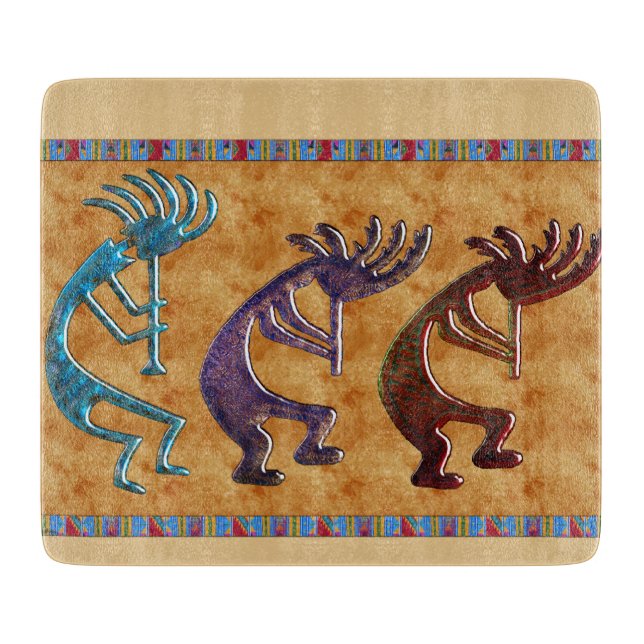 Kokopelli 3D Anasazi Native American Motif (Framsidan)