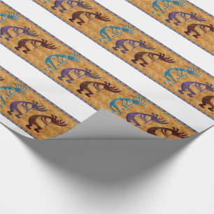 Kokopelli 3D Anasazi Native American Motif Presentpapper