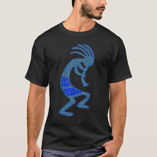 kokopelli Art Native American 3 T Shirt (Framsida)