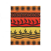 Kokopelli Aztec Tribal Desert SouthWestern Design