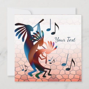 Kokopelli Blues Music 2 Desert Sunset Flat Kort