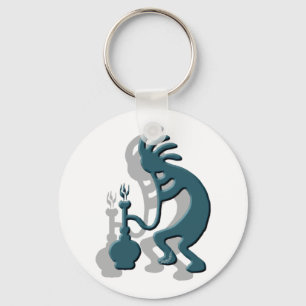 Kokopelli Bong Nyckelring