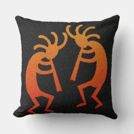Kokopelli Decorative Pillow i sydvästra Design Kudde