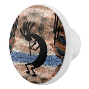Kokopelli Desert Mosaic Knopp