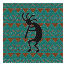 Kokopelli-design i sydvästra Kokopelli