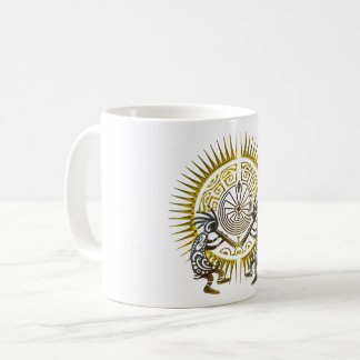 Kokopelli Duo - människan i Maze - Sol 1 Kaffemugg