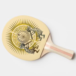 Kokopelli Duo - människan i Maze - Sol 1 Pingisracket