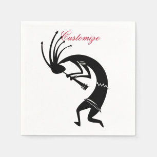 Kokopelli flöjtspelare Thunder_Cove Pappersservett