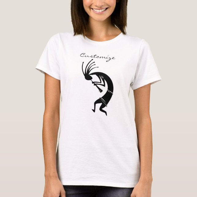 Kokopelli flöjtspelare Thunder_Cove T Shirt (Framsida)