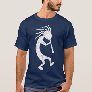Kokopelli Flute Player Distress Fertility amp Tr T Shirt