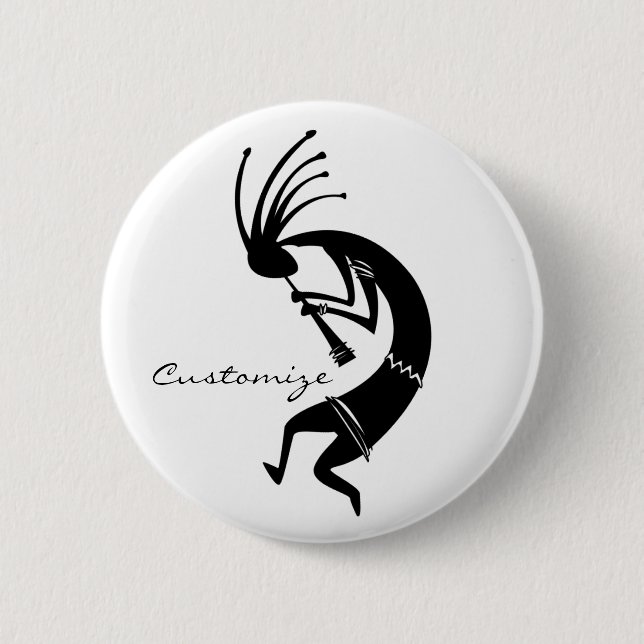Kokopelli flute player Thunder_Cove Knapp (Framsida)