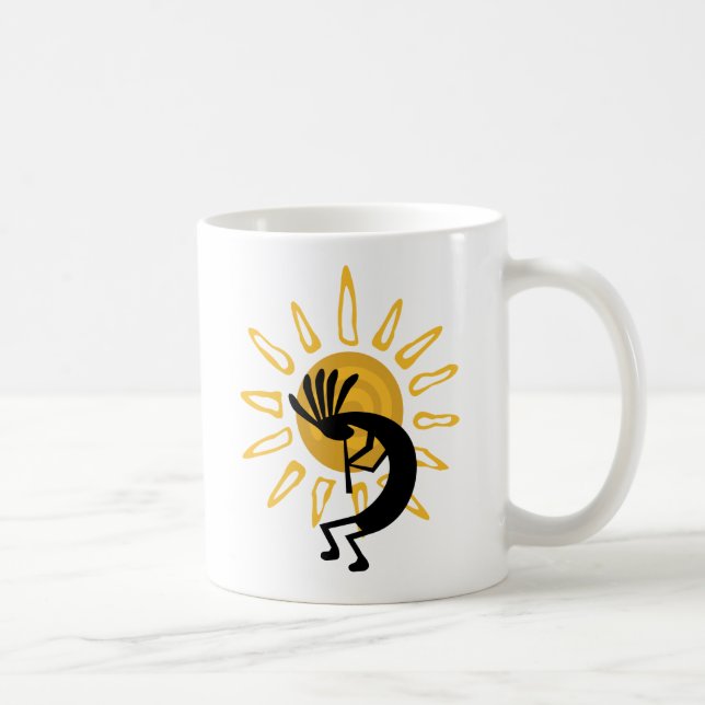 Kokopelli Guld Mugg (Höger)