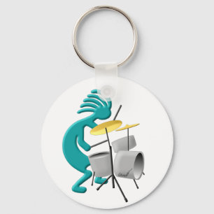 Kokopelli handelsresande nyckelring