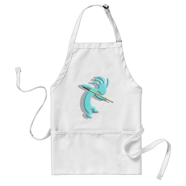 Kokopelli indianbiljard förkläde (Framsidan)