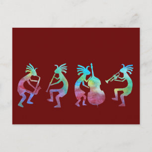 Kokopelli Jazz-kvartetten Vykort