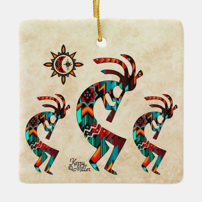Kokopelli jul Ornament (Framsida)
