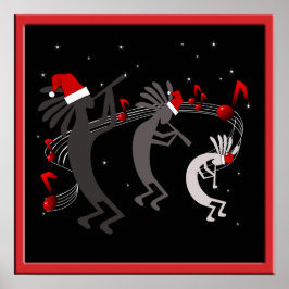 Kokopelli-julen Poster