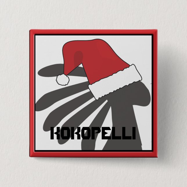 Kokopelli-julmall Knapp (Framsida)