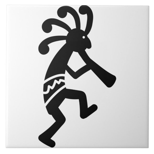 Kokopelli Kakelplatta (Framsidan)