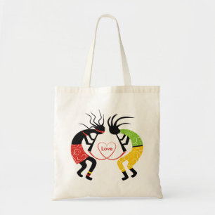 Kokopelli Kärlek Bags Tygkasse