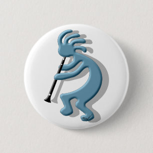 Kokopelli klarinett knapp